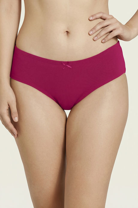 Zivame Anti-Microbial Low Rise Full Coverage Hipster Panty (Pack of 3) - Multicolor — image 10